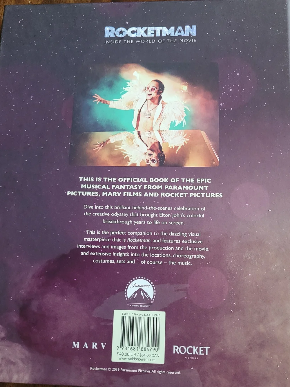 Elton John hardcover book